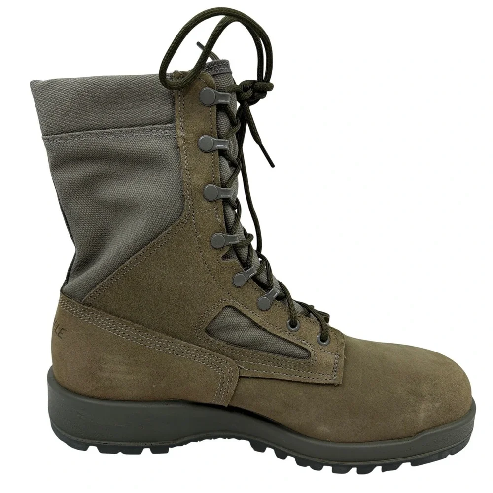 Belleville 650 ST Safety Boot Mens 13R Sage Green New USAF Steel Toe Tactical